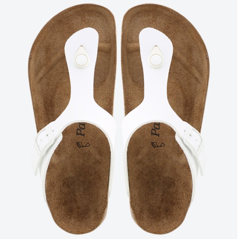 Birkenstock Papillio Gizeh Platform Sandals – White Size EU 36 US Women’s 5–5.5 - Picture 2 of 15